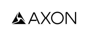 Axon Brand Logo 2024 Primary Black Digital PNG