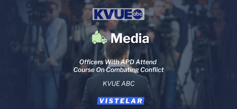 Vistelar conducts training with APD on combating conflict