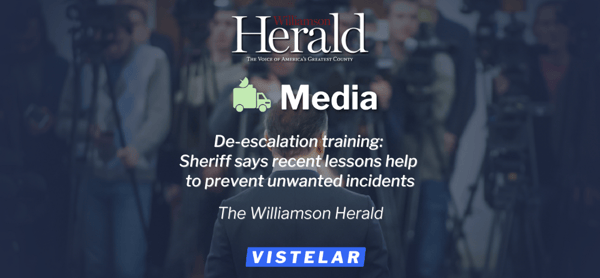 De-escalation training: Sheriff says recent lessons help to prevent unwanted incidents- Featured Image